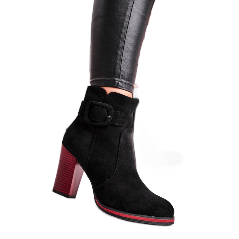 Women's Boots On High Heel Sergio Leone Black BT533