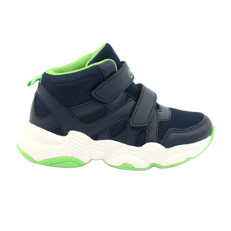 Befado children's shoes 516Y049 navy blue green Befado children's shoes 516Y049 navy blue green