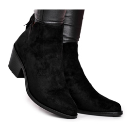 S.Barski Women's Boots Flat Heel Warm Autumn Black Milky S.Barski Women's Boots Flat Heel Warm Autumn Black Milky