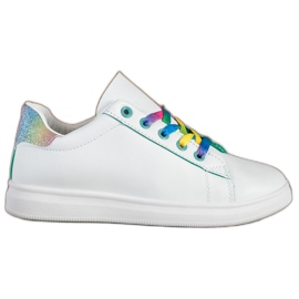SHELOVET Fashionable Sports Shoes white multicolored