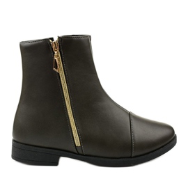 Kelera gray flat women's boots grey Kelera gray flat women's boots grey