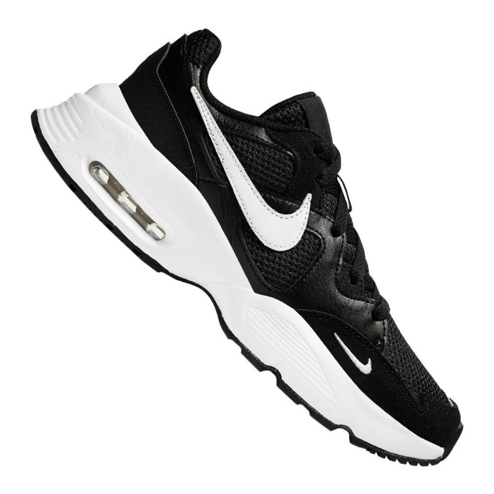 Nike Air Max Fusion Jr CJ3824 002 running shoes white black