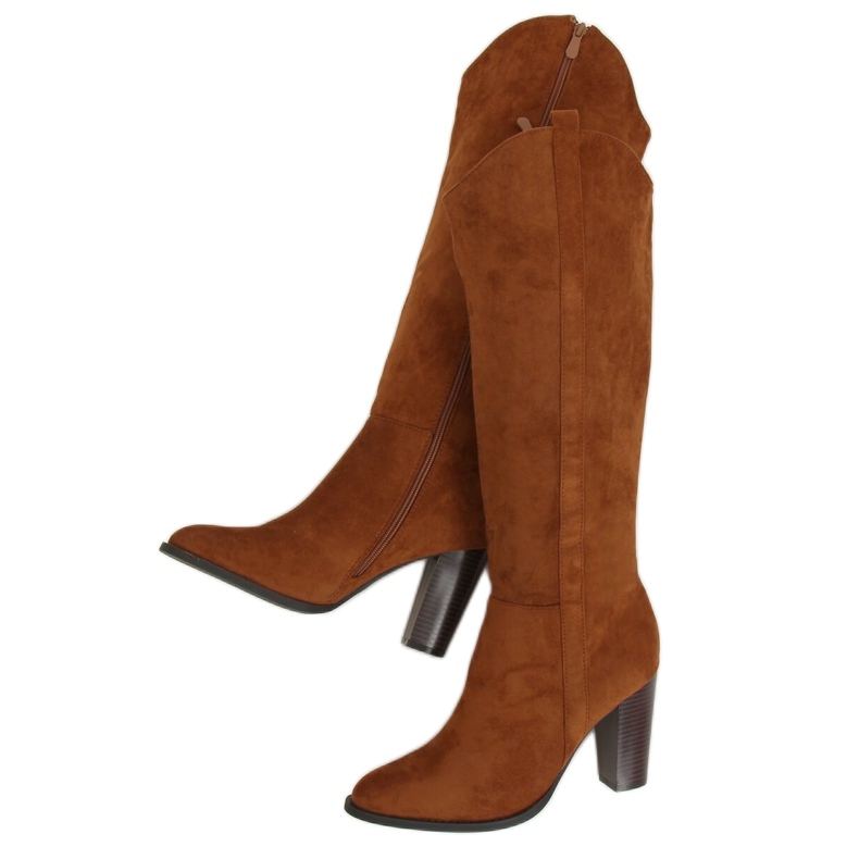 Classic boots on the post camel UK07P Camel brown
