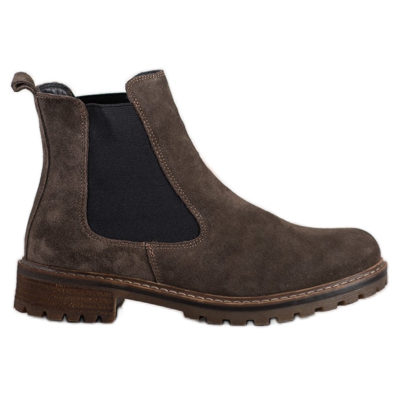 Filippo Leather Chelsea boots brown