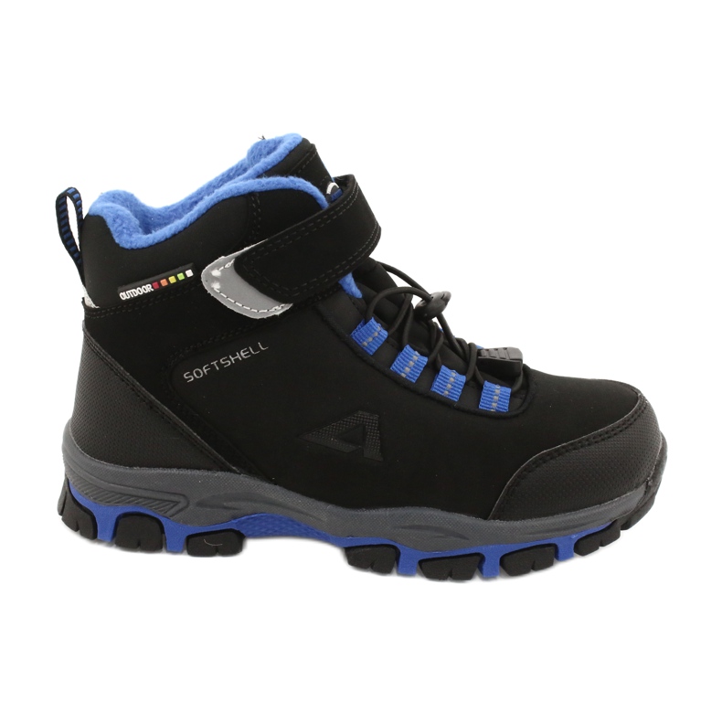 American Club American Softshell boots waterproof boots with a membrane black blue