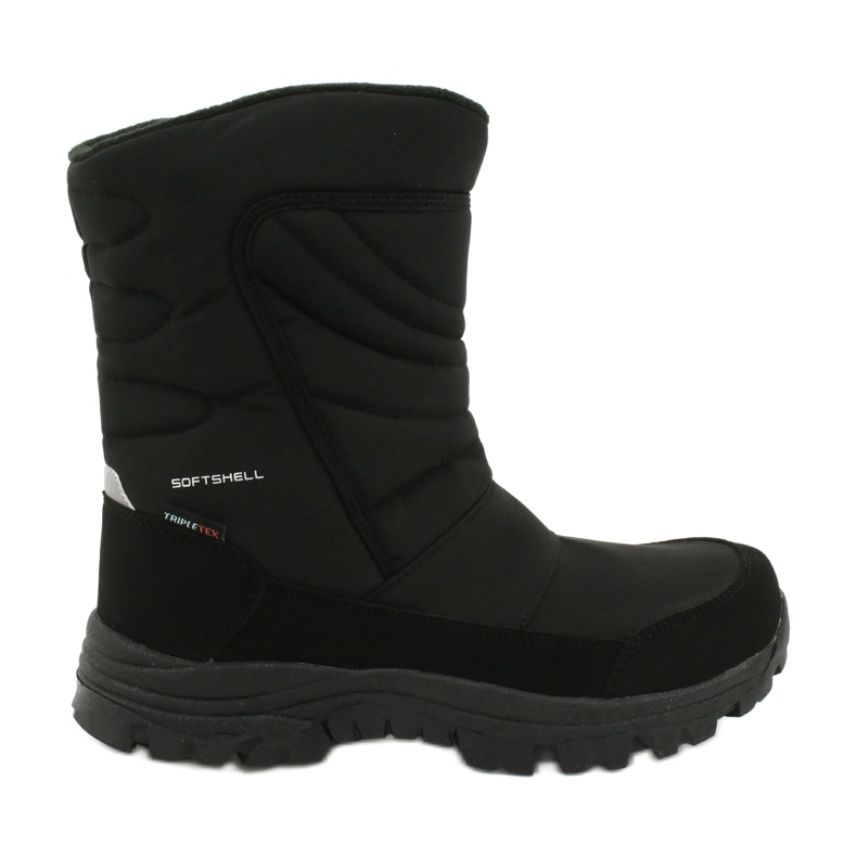American Club Boots with a membrane insulated with fleece black
