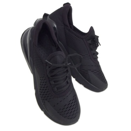 Black HY104 Black sports shoes