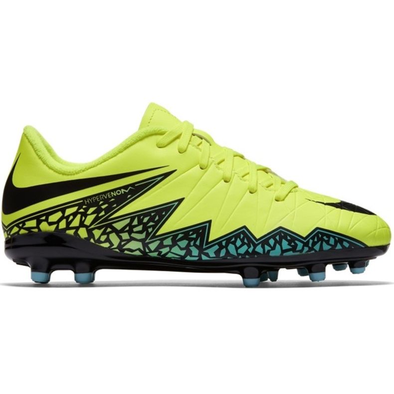 Nike Hypervenom Phelon Ii Fg Jr 744943 703 football shoes yellow