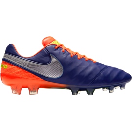 Nike Tiempo Legend Vi Fg 819177 409 soccer shoes navy blue