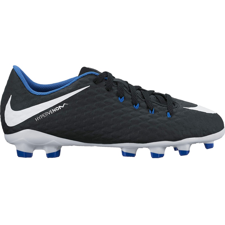 Nike Hypervenom Phelon Iii Fg Jr 852595 002 football boots black black