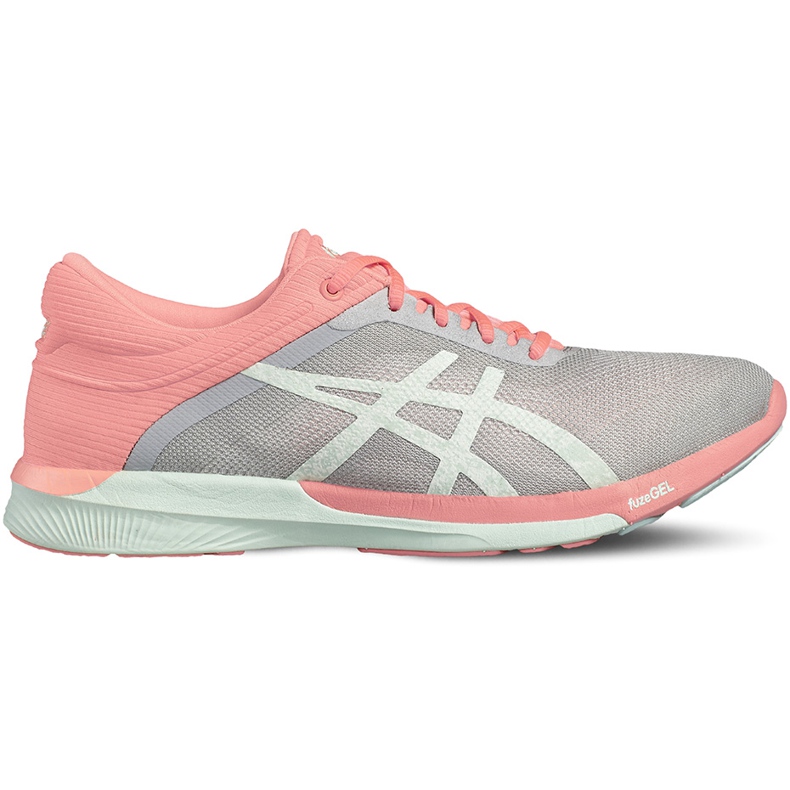 Asics Fuze X Rush T768N-9687 women's running shoes pink grey