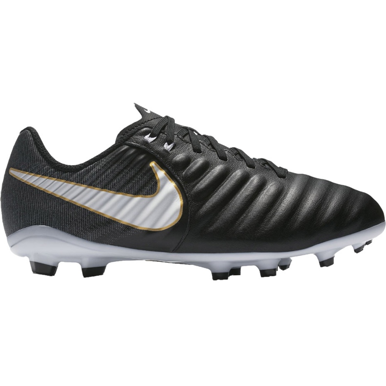 Nike Tiempo Ligera Iv Fg Jr 897725 002 soccer shoes black black