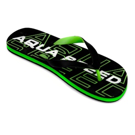 Aqua-Speed Rhodes black and green men's slippers col. 38 Aqua-Speed Rhodes black and green men's slippers col. 38
