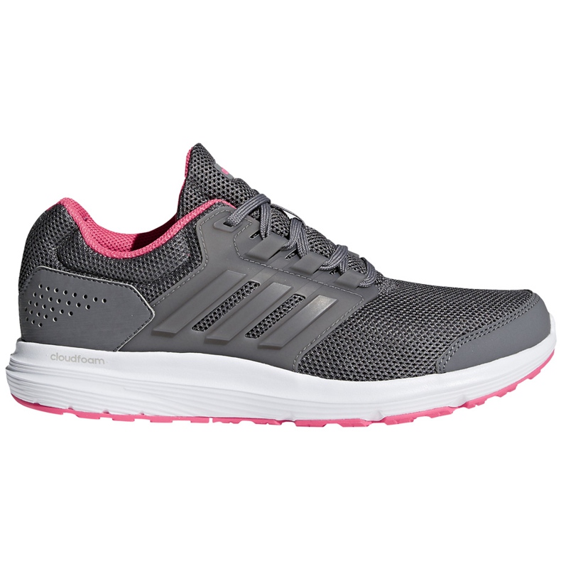 Women's running shoes adidas Galaxy 4 W CP8837 pink grey