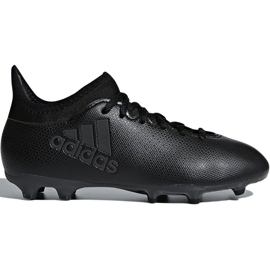 Adidas X 17.3 Fg Jr CP8992 football boots black