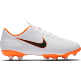 Nike Mercurial Vapor 12 Academy Mg Jr AH7347 107 football shoes white multicolored