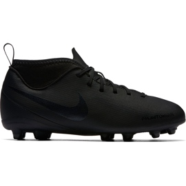 Nike Phantom Vsn Club Df Fg Jr AO3288 001 football shoes black multicolored