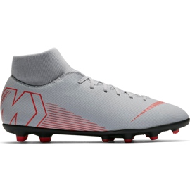 Nike Mercurial Superfly 6 Club Mg AH7363 060 soccer shoes multicolored grey Nike Mercurial Superfly 6 Club Mg AH7363 060 soccer shoes multicolored grey