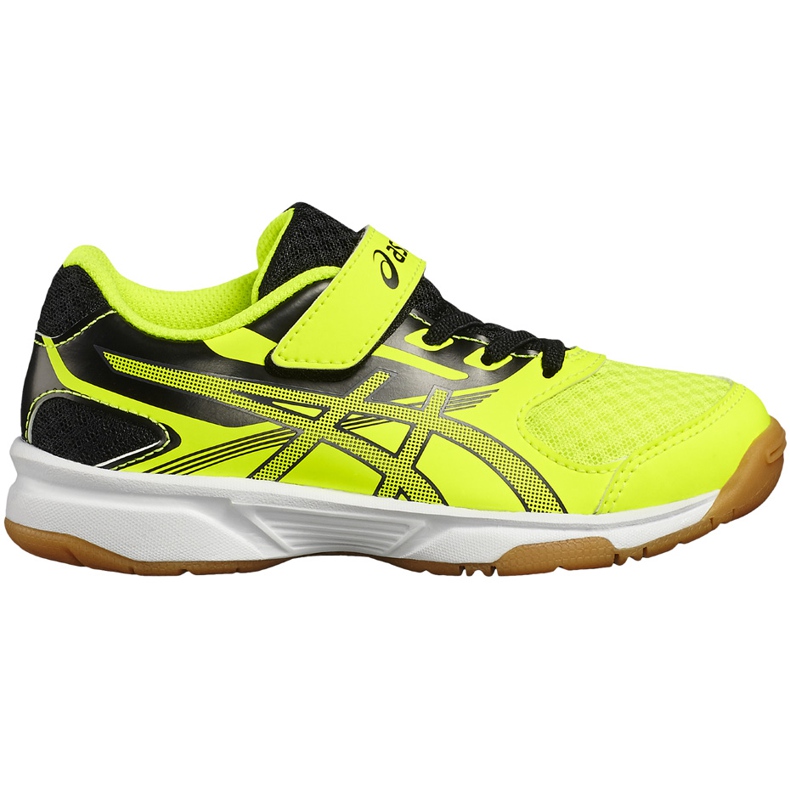 Asics Upcourt 2 Ps C735Y 0795 children's volleyball shoes yellow