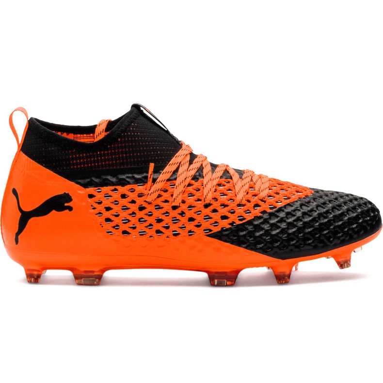 Football boots Puma Future 2.2 Netfit Fg Ag 104830 02 orange