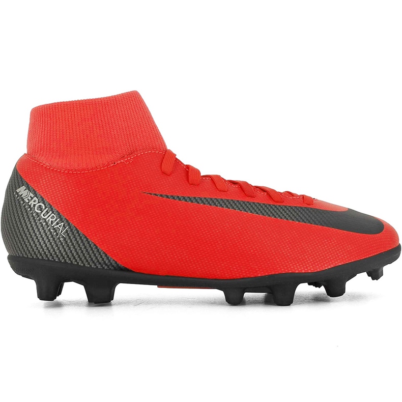 Nike Mercurial Superfly 6 Club CR7 Mg AJ3545 600 football shoe multicolored red