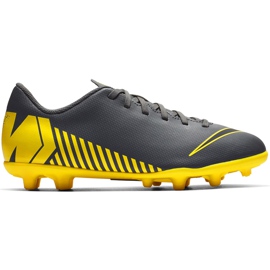 Nike Mercurial Vapor 12 Club Mg Jr AH7350 070 football shoes black black