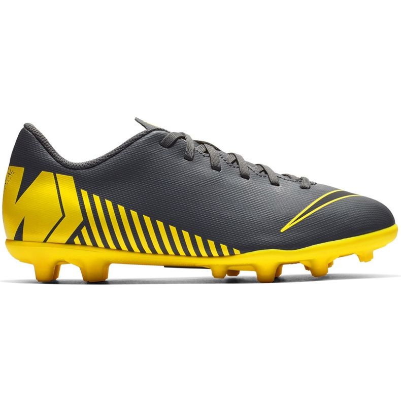 Nike Mercurial Vapor 12 Club Mg Jr AH7350 070 football shoes black black