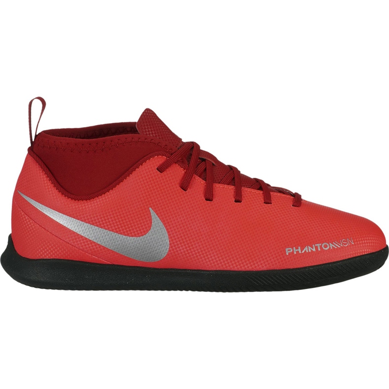 Nike Phantom Vsn Club Df Ic Jr AO3293 600 football shoes multicolored red