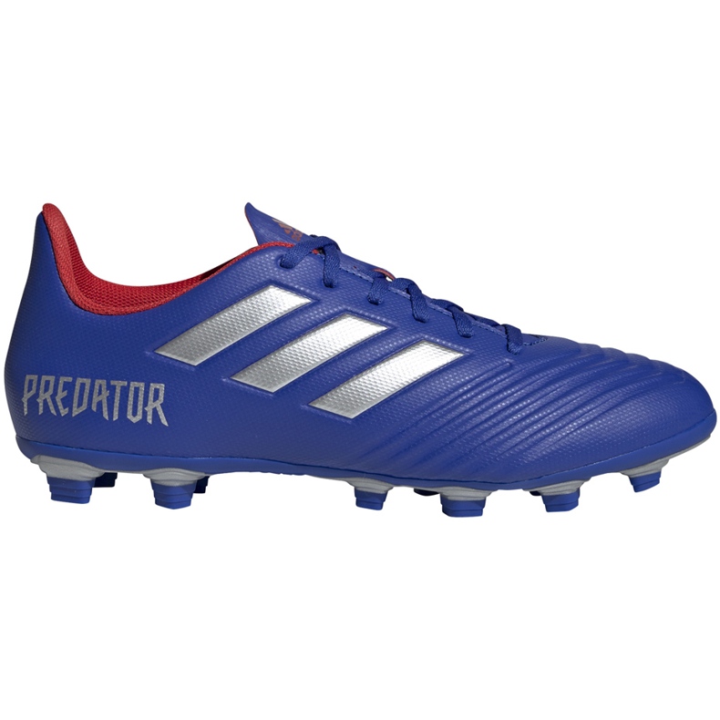 Football boots adidas Predator 19.4 FxG blue BB8113 multicolored