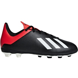 Adidas X 18.4 FxG Jr BB9378 football boots black black