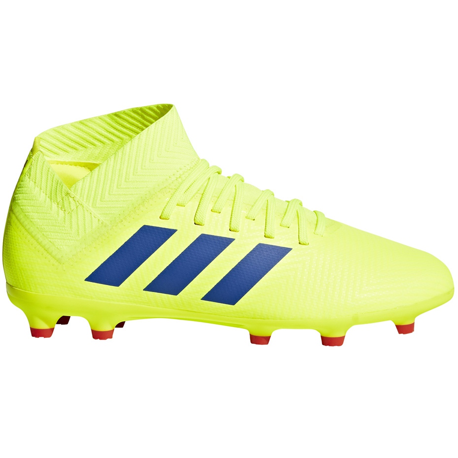 yellow soccer shoes