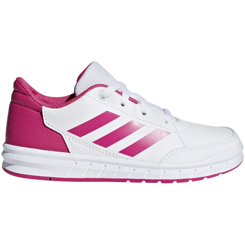 Adidas AltaSport K white and pink children's shoes D96870 Adidas AltaSport K white and pink children's shoes D96870