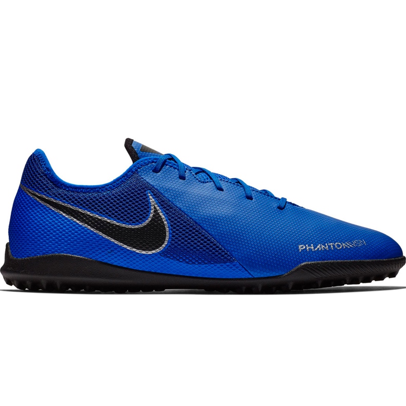 Nike Phantom Vsn Academy Tf AO3223 400 football shoe blue blue