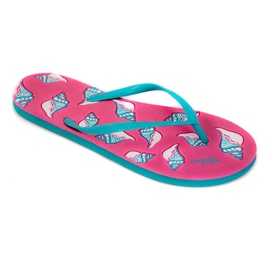 Aqua-Speed ​​Napoli slippers pink blue 03