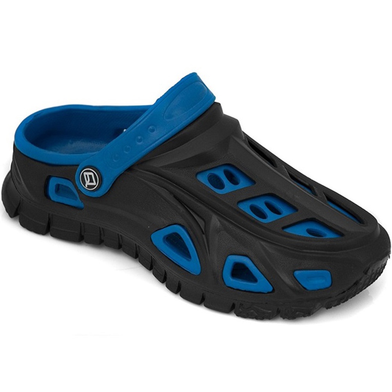 Aqua-Speed Miami black navy blue 01 slippers for children Aqua-Speed Miami black navy blue 01 slippers for children