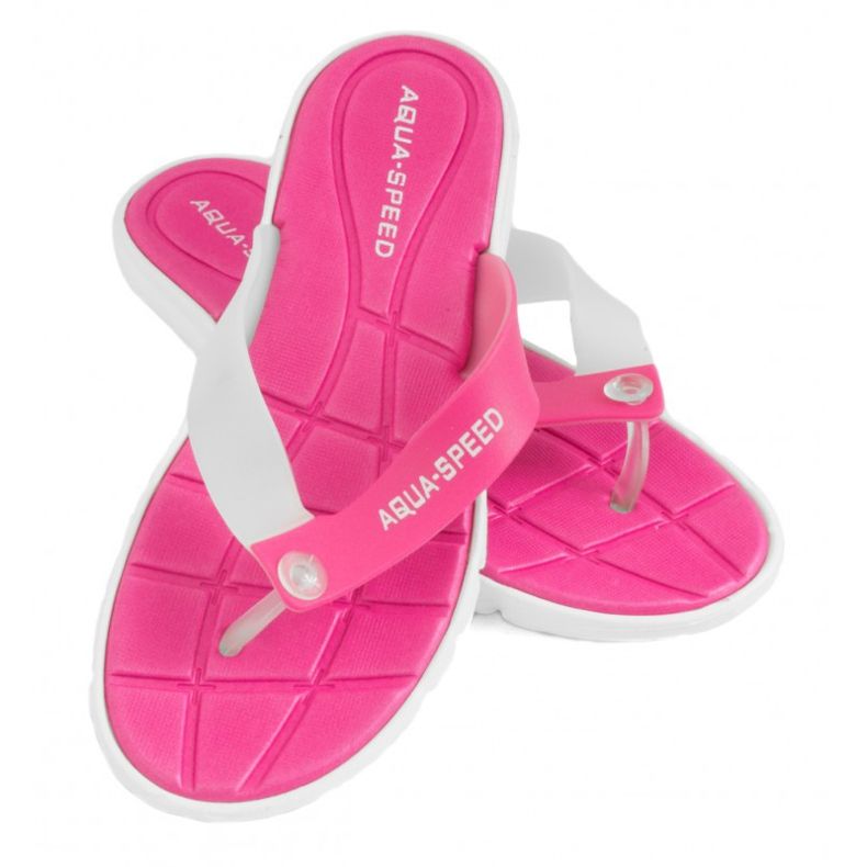 Aqua-Speed ​​Bali slippers pink and white 05 479