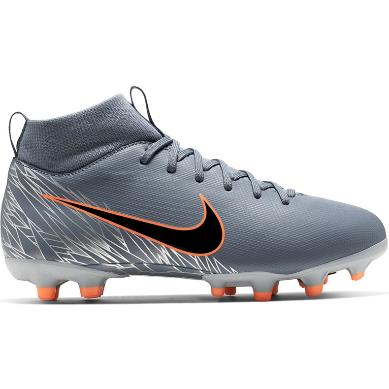 Nike Mercurial Superfly 6 Academy Mg Jr AH7337 408 soccer shoes multicolored grey