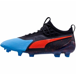 Puma One 19.1 Syn Fg Ag 105481 01 football boots black black
