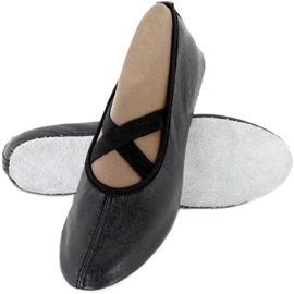JOTAM Jacek Koszewski Jotam black ballet shoes with an elastic band