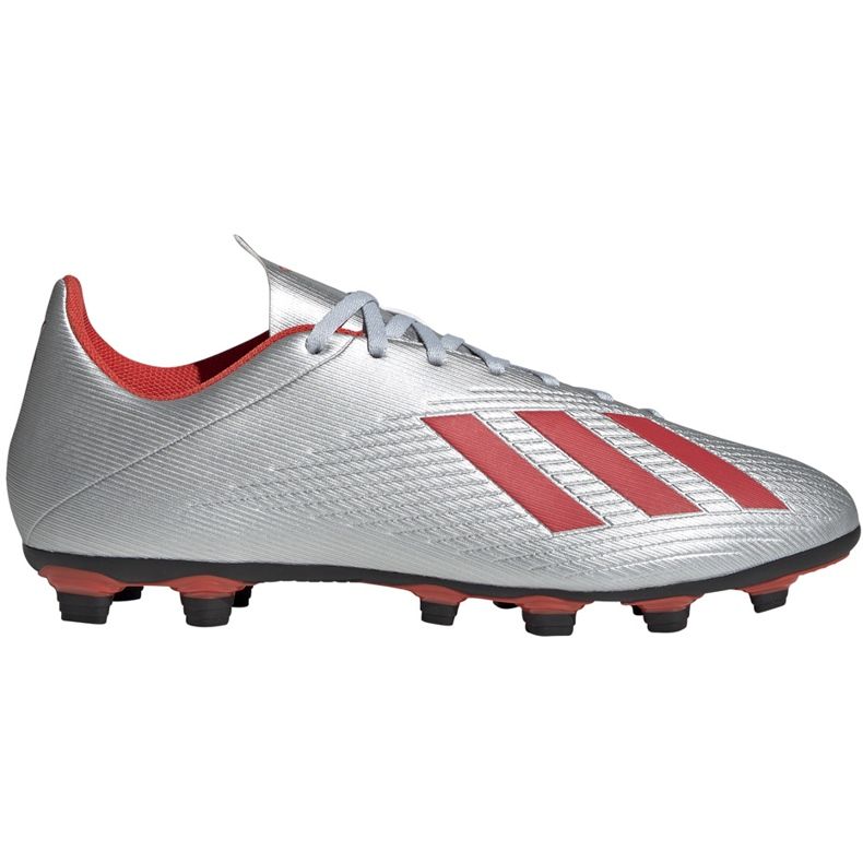 Football boots adidas X 19.4 FxG silver F35379 multicolored