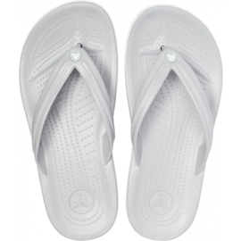 Crocs slippers Crocband Flip light gray white 11033 00J grey Crocs slippers Crocband Flip light gray white 11033 00J grey