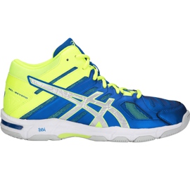 Asics Gel Beyond 5 Mt blue-yellow B600N 400 men's volleyball shoes Asics Gel Beyond 5 Mt blue-yellow B600N 400 men's volleyball shoes