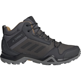 Adidas Terrex AX3 Mid Gtx gray BC0468 men's shoes black grey