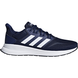 Adidas Runfalcon men's shoes F36201 navy blue