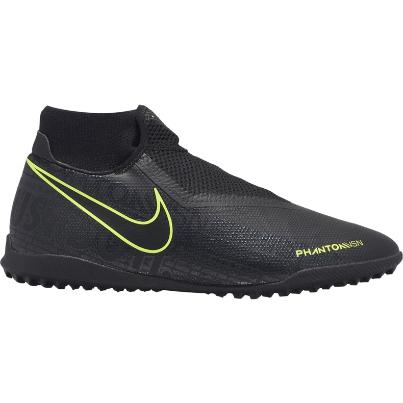 Nike Phantom Vsn Academy Df Tf AO3269 007 football shoes black black