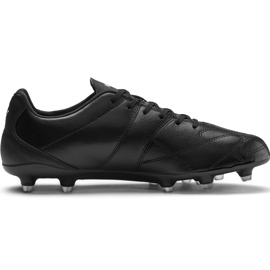 Puma King Hero Fg soccer shoes black and white 105609 01 Puma King Hero Fg soccer shoes black and white 105609 01