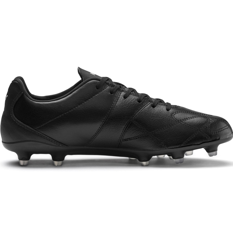 Puma King Hero Fg soccer shoes black and white 105609 01