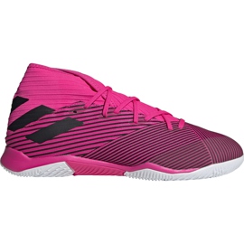 Adidas Nemeziz 19.3 In pink soccer shoes F34411 grey black Adidas Nemeziz 19.3 In pink soccer shoes F34411 grey black