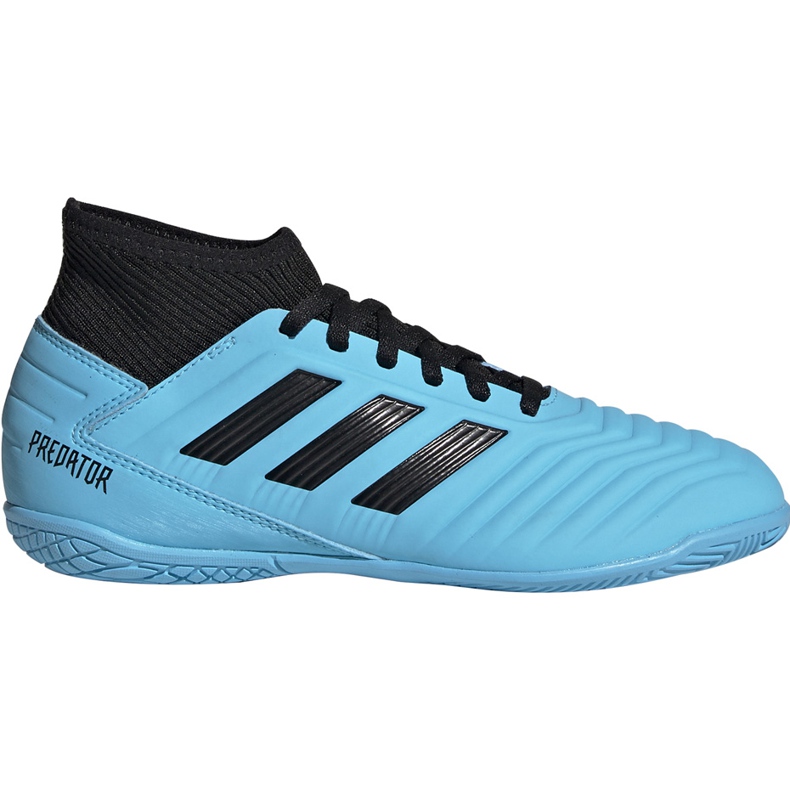 Adidas Predator 19.3 In Junior football boots blue G25807 Adidas Predator 19.3 In Junior football boots blue G25807