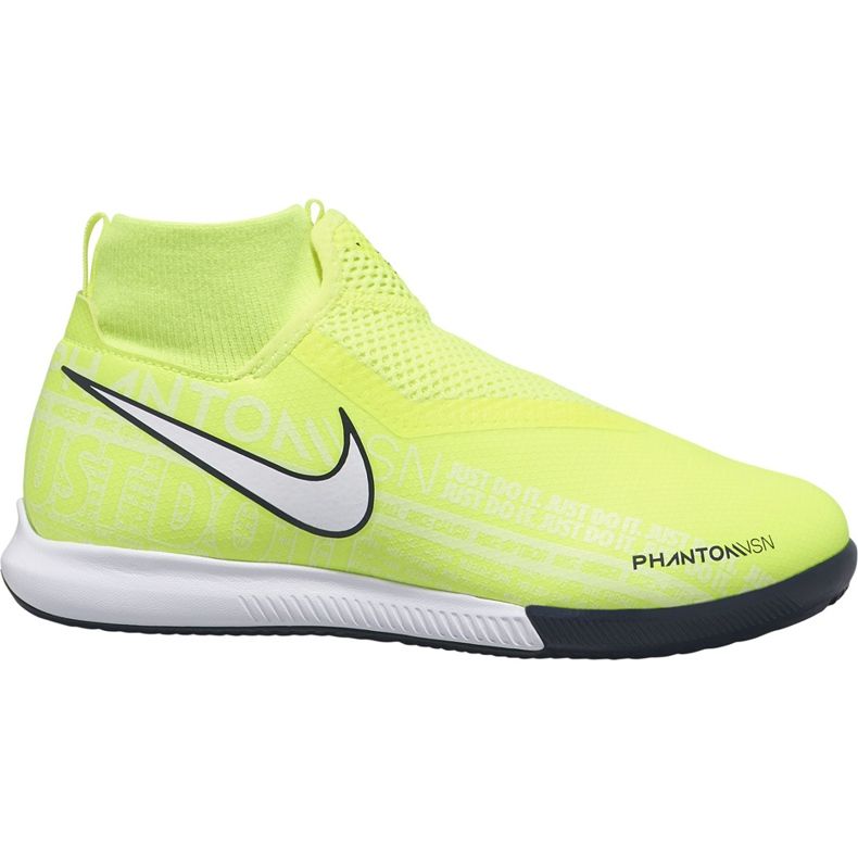 Nike Phantom Vsn Academy Df Ic Junior AO3290 717 football shoes yellow yellow